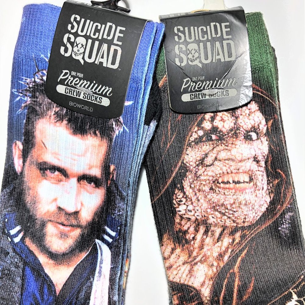 SUICIDE SQUAD MOVIE FAN SOCKS SET